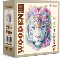 WOODEN CITY Fa puzzle Misztikus tigris – 250 darab