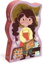 Djeco puzzle Mia és az őrült vonat – 36 darab