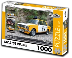 RETRO-AUTA puzzle VAZ 2103 VB (1980) – 1000 darab
