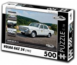 Gyűjtői puzzle RETRO-AUTÓK Volga GAZ 24 500 darabos