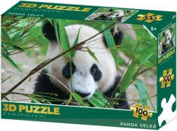 3D panda puzzle nagy