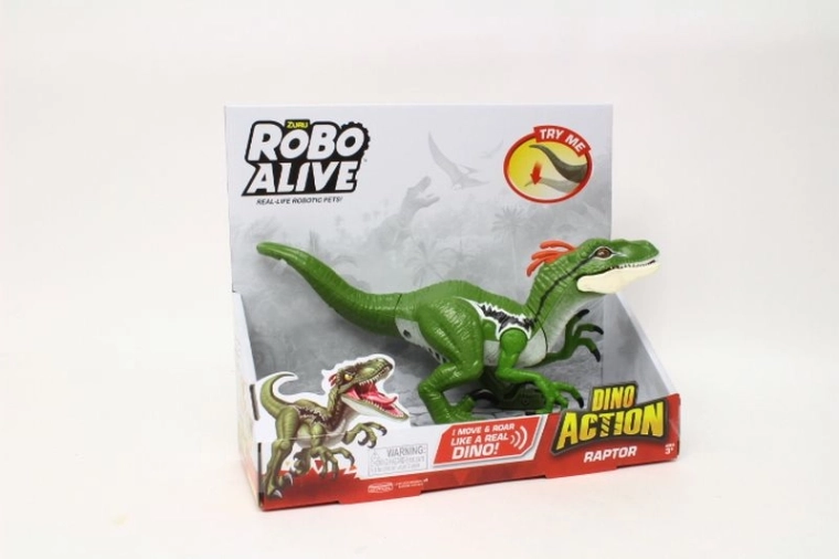 ZURU Robo Alive raptor dinoszaurus hanggal
