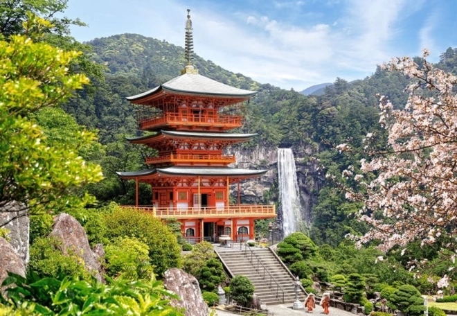 Puzzle 1000 darabos Seiganto-ji Templom, Japán