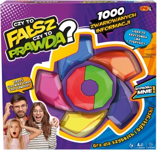 Elektronikus családi játék Czy to fałsz, czy to prawda?