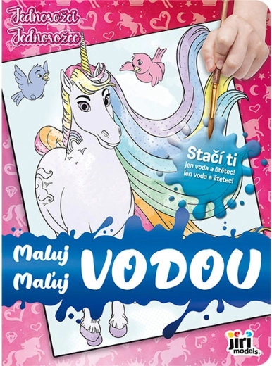 Vizes kifestő – unikornisok