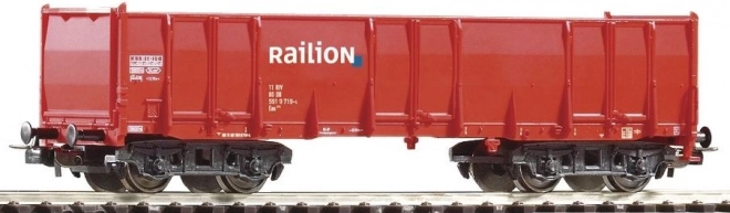Magas oldalfalú Eas teherkocsi RAILION (DB AG) H0