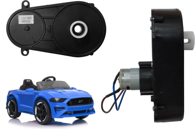 12V kormány-motor 4000 RPM gyerek elektromos autóhoz
