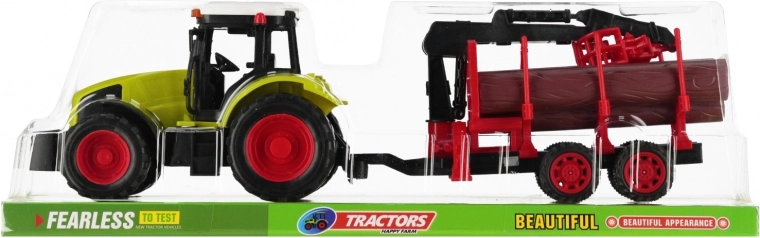 Lecsatolható pótkocsi élethű rakománnyal