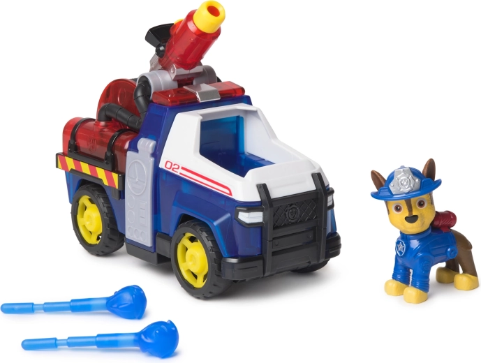 Chase mentőjárműve tetőágyúval