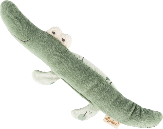 Sigikid krokodil csörgő – első plüssjáték babáknak