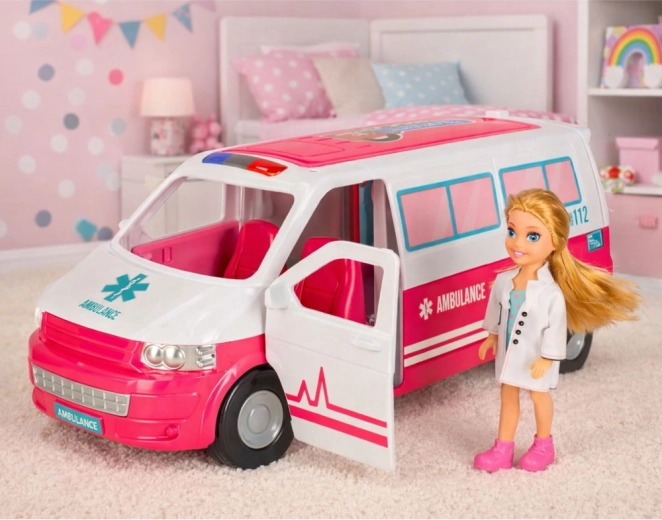 Realista játék doktornő babával