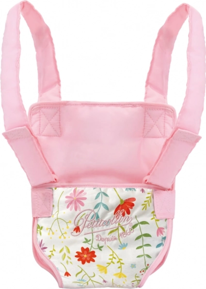 Mimosa babahordozó PETITCOLLIN babáknak 36 cm-ig