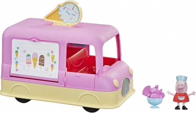 Peppa malac – fagyis autó hangokkal és figurával