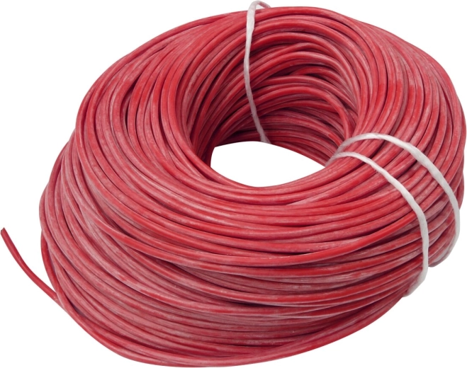 Szilikon vezeték 2,5 mm², piros, 100 m
