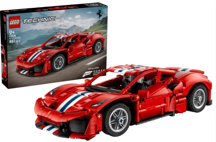 Lego Technic Ferrari 488 Pista (42235) – építőkészlet
