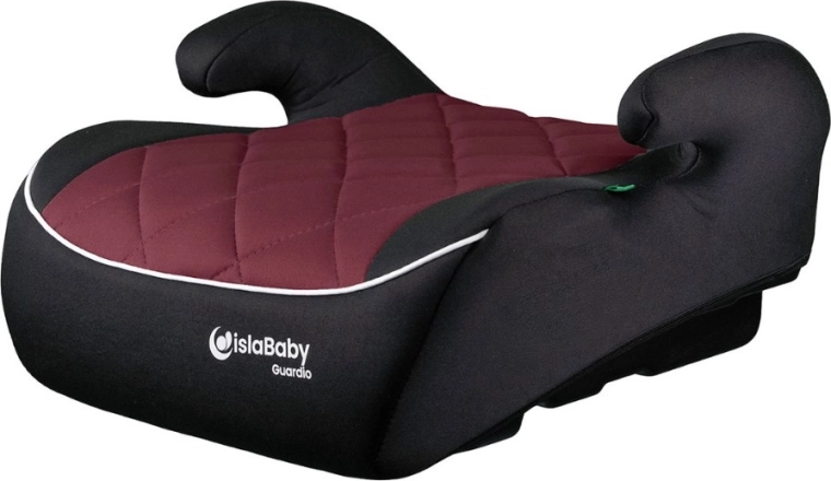 IslaBaby Guardio autós ülésmagasító gyermekeknek 125–150 cm-hez, bordó - 1 db