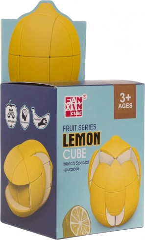 Citrom alakú fejtörő kocka