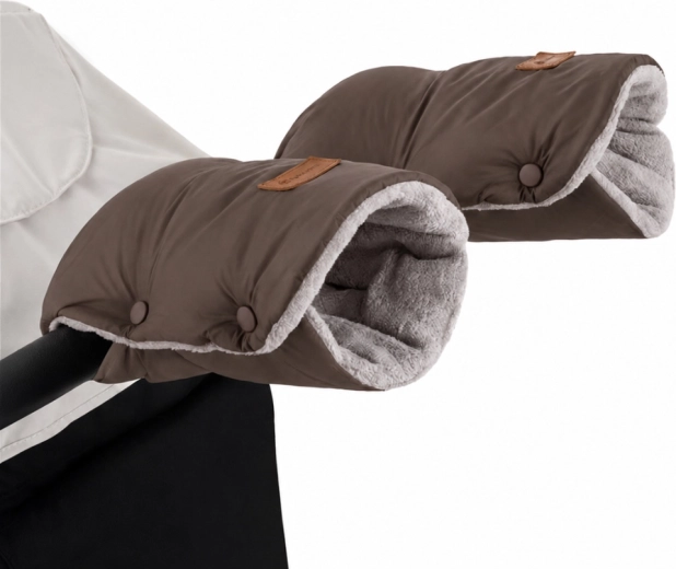 Petite&Mars Jasie babakocsi kézmelegítő – dark walnut