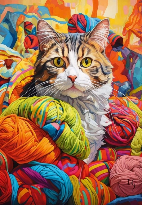Cica Szívatása 500 Darabos Puzzle