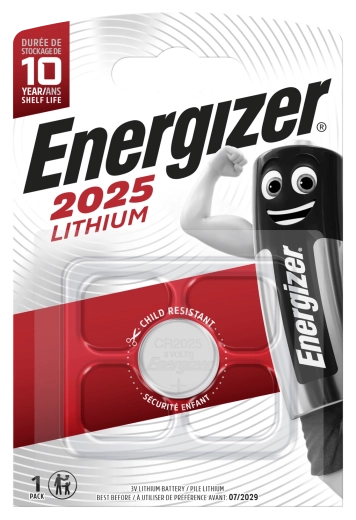 Energizer CR2025 3 V lítium gombelem