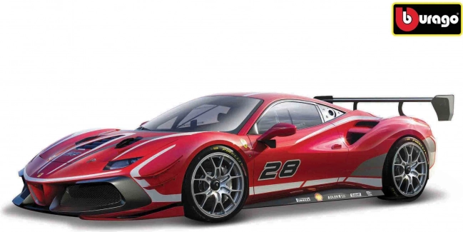Bburago Ferrari 488 Challenge Evo 2020 dekoratív dobozban 1:43