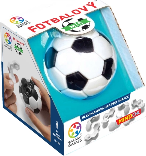 MINDOK Smart Games Futball-labda – 3D-s fejtörő egy játékos számára