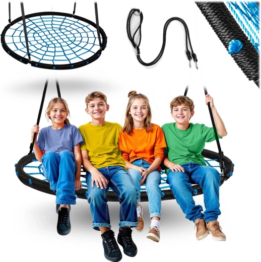 Függesztett hinta – gólyafészek 120 cm NEO-SPORT
