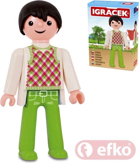 EFKO Igráček nagybácsi – 7,5 cm-es figura dobozban
