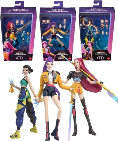 Mattel K-POP Demon Hunters akciófigura, vegyes változat - 1 db