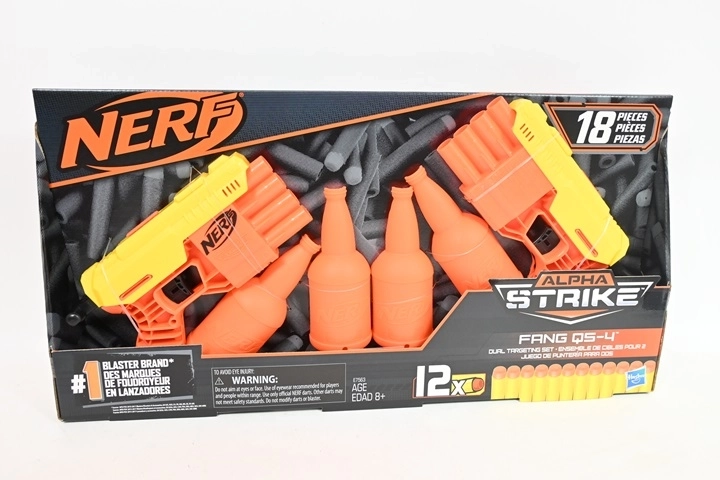 Nerf Alpha Strike Fang QS-4 habszivacs kilövő dartsokkal