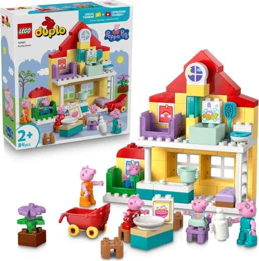 LEGO DUPLO Peppa Pig családi ház