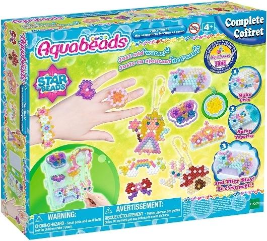 Aquabeads tündérvilág – kreatív gyöngyszett