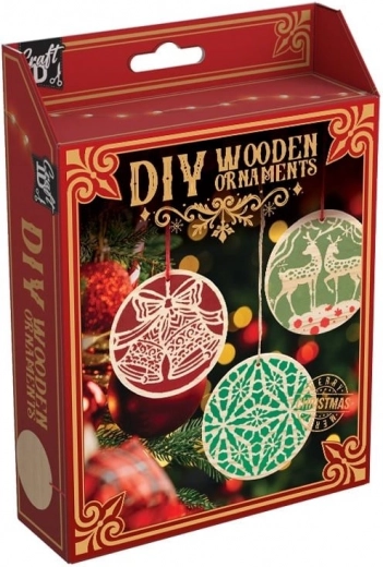 Fa karácsonyi díszek DIY CRAFT ID