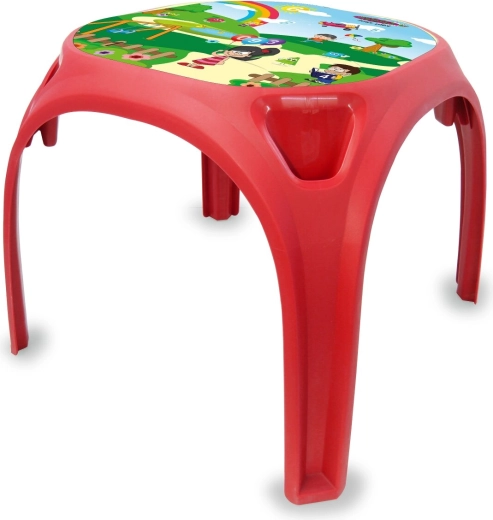 Gyerekasztal Jamara Fun számokkal XL piros