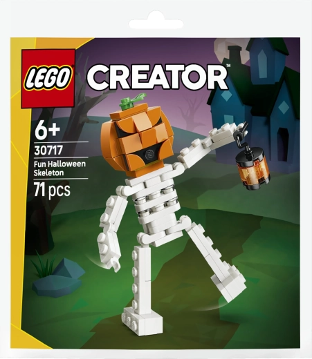 Halloweeni kiállítható modell