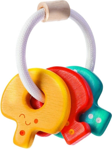 Plan Toys csörgő kulcsokkal