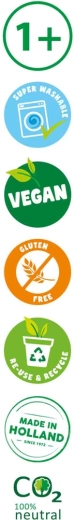 Vegán, könnyen lemosható és kíméletes