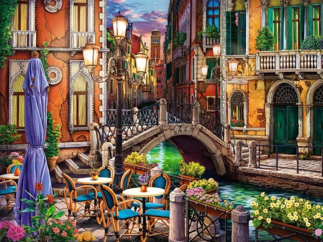 RAVENSBURGER Puzzle Alkonyat Velencében XL 750 darab