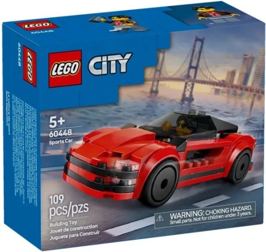 LEGO® City 60448 Piros sportkocsi