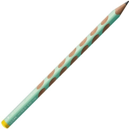 Ergonomikus grafit ceruza balkezeseknek STABILO EASYgraph, mentazöld