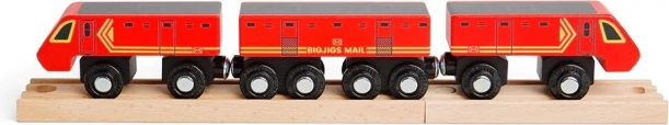 Bigjigs Rail Fából készült Postavonat
