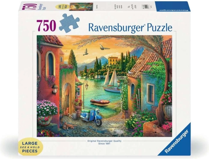 Ravensburger puzzle Tengerparti villák XL 750 darab