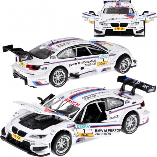 BMW M3 DTM fém modell 1:32 hang- és fényhatásokkal