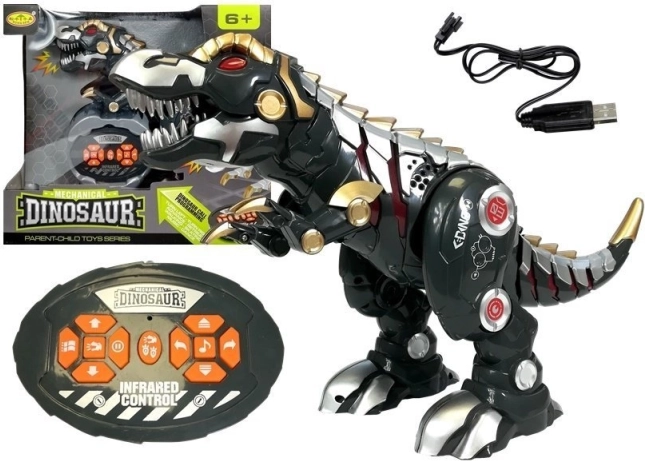 Interaktív robot dinoszaurusz RC irányítással