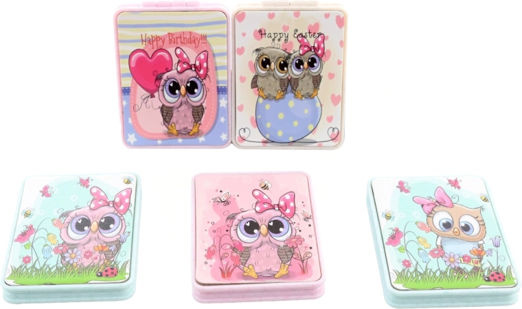 Aranyos baglyos motívumok