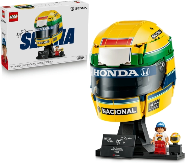 LEGO Editions Ayrton Senna sisakja