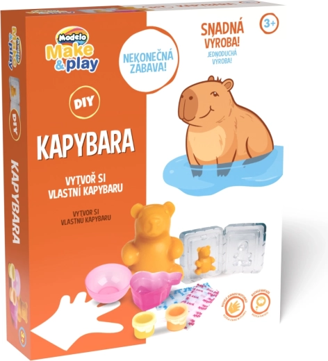 Modelo make&play pattogós labda készítés bolygócska rózsaszín