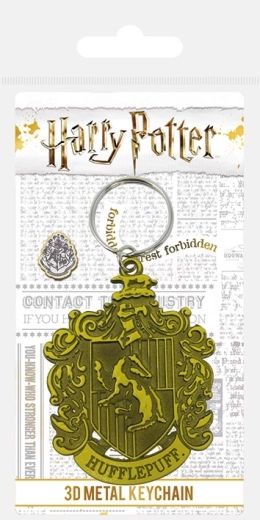 Fém kulcstartó Harry Potter - Hugrabug