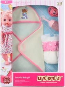 Baba kiegészítőkészlet 30 cm-es babákhoz