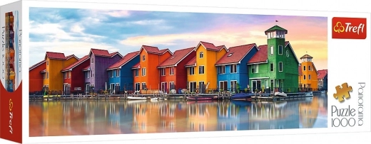 Panoráma puzzle 1000 darab Groningen, Hollandia